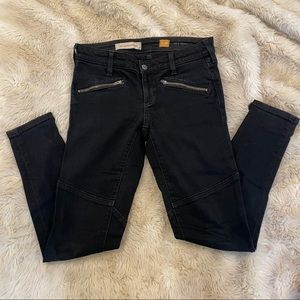 Anthropologie Pilcro Moto black jeans